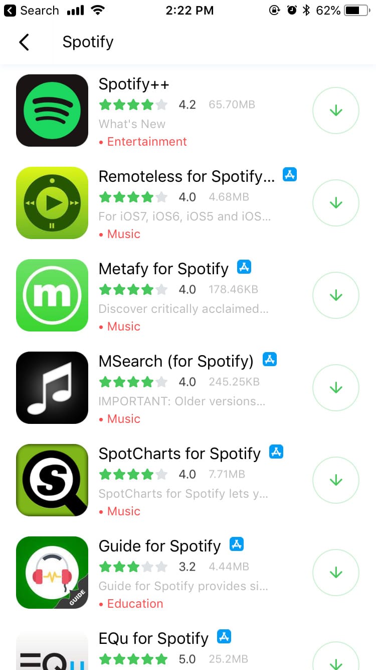 Spotify++ Download Ios Ipa